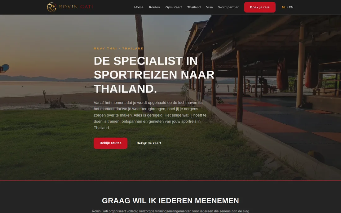 Rovin Gati — reiswebsite